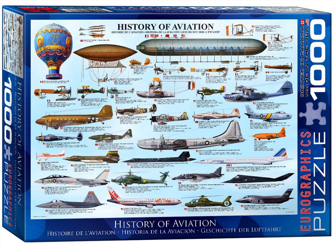 History Of Aviation 1000 Piece/Product Detail/Jigsaw Puzzles