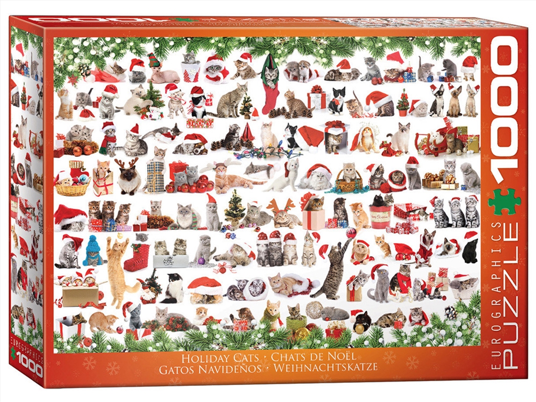 Holiday Cats 1000 Piece/Product Detail/Jigsaw Puzzles