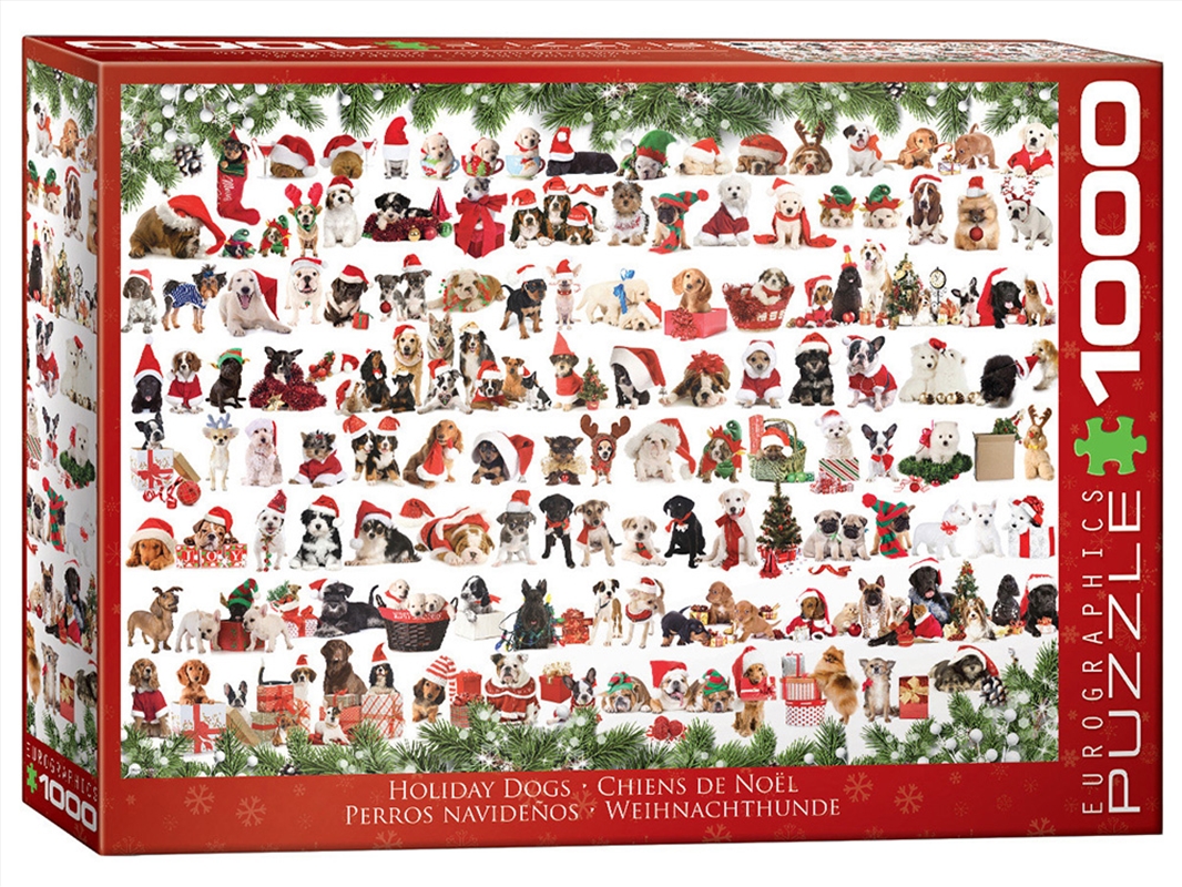 Holiday Dogs 1000 Piece/Product Detail/Jigsaw Puzzles