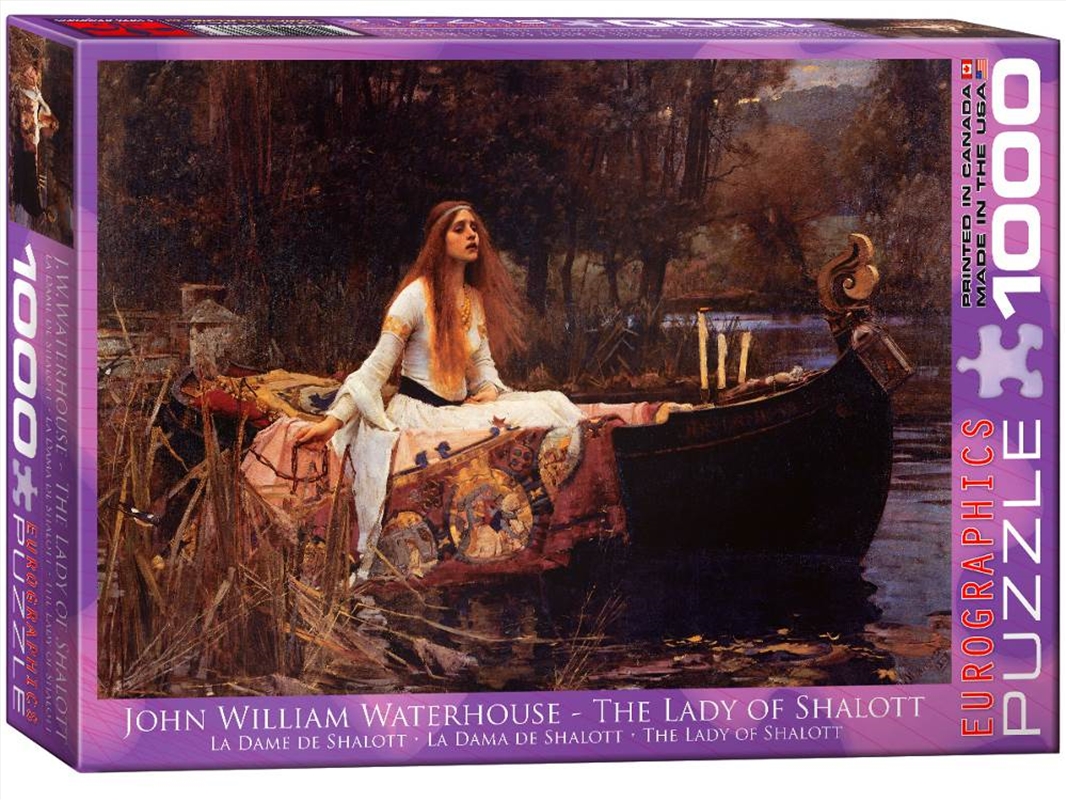 Lady Of Shalott 1000 Piece/Product Detail/Jigsaw Puzzles