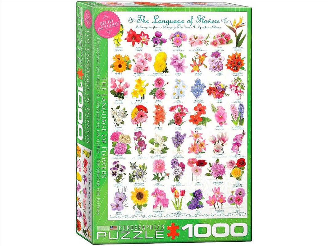 Language Of Flowers 1000 Piece/Product Detail/Jigsaw Puzzles