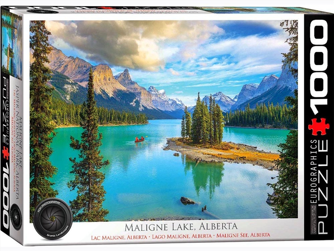 Maligne Lake Alberta 1000 Piece/Product Detail/Jigsaw Puzzles