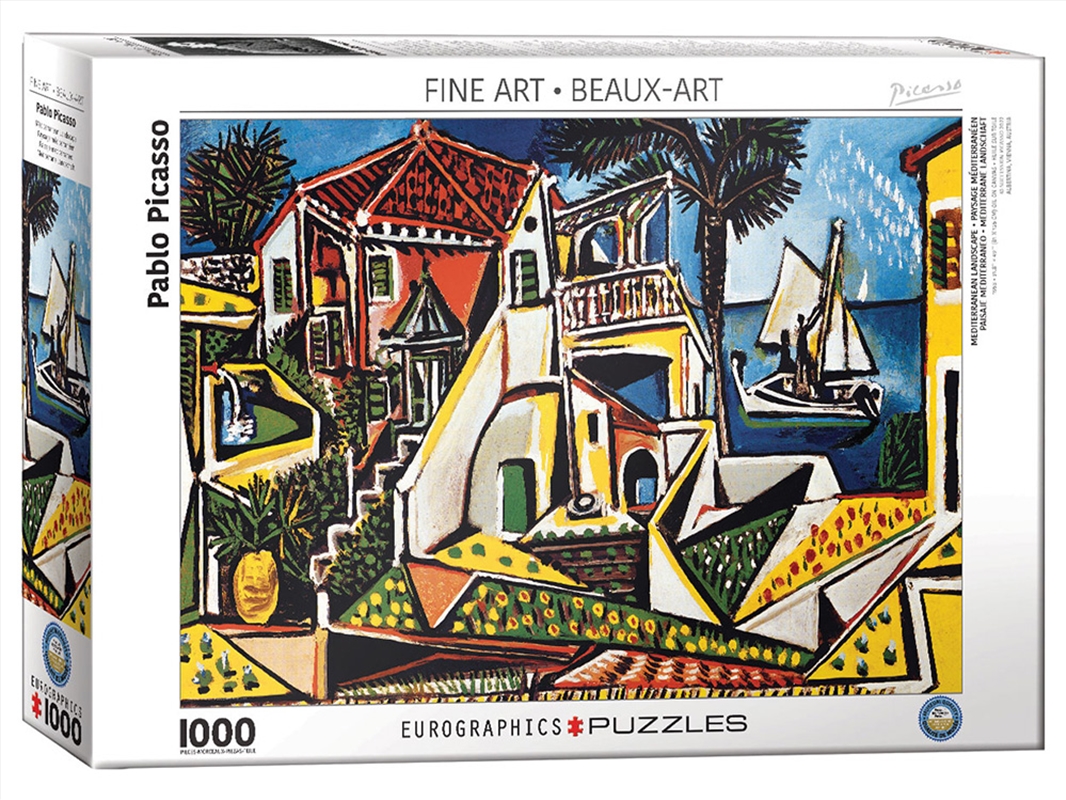 Mediterranean Landscape 1000 Piece/Product Detail/Jigsaw Puzzles