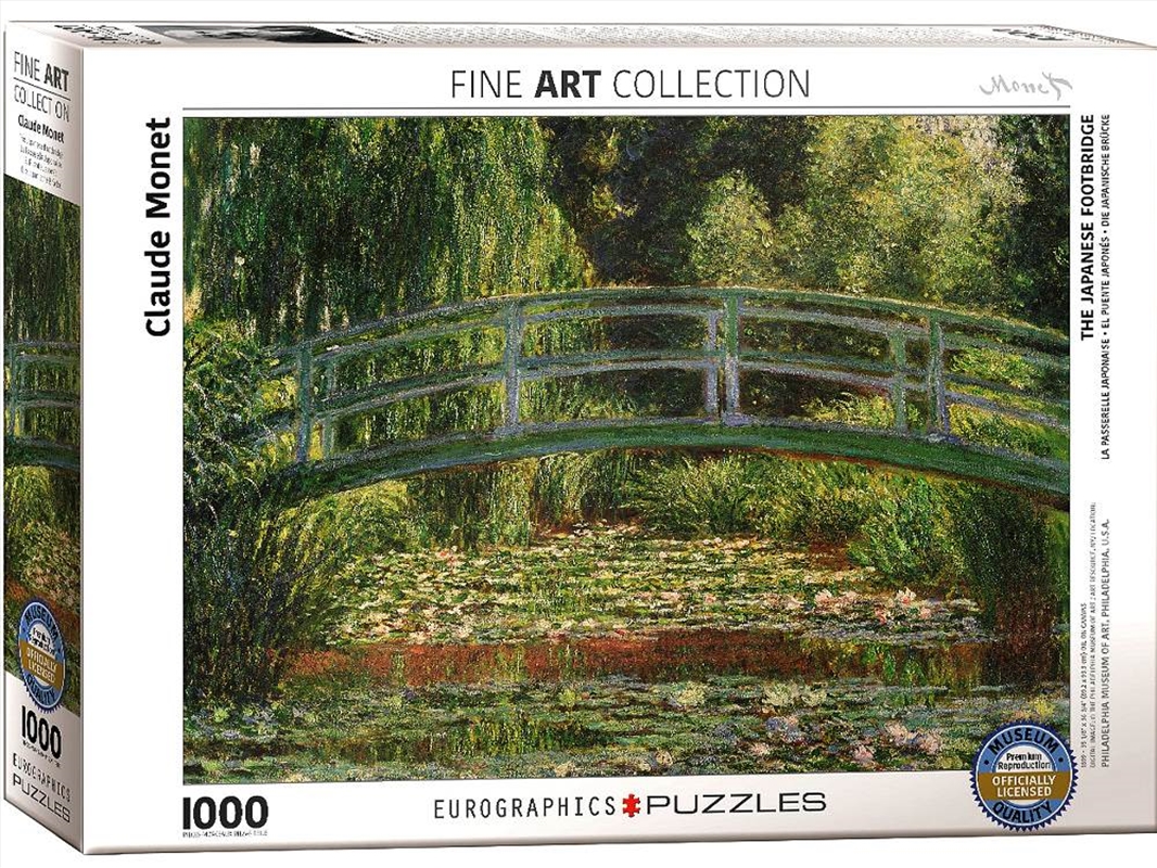 Monet, Japanese Footbridge 1000 Piece/Product Detail/Jigsaw Puzzles