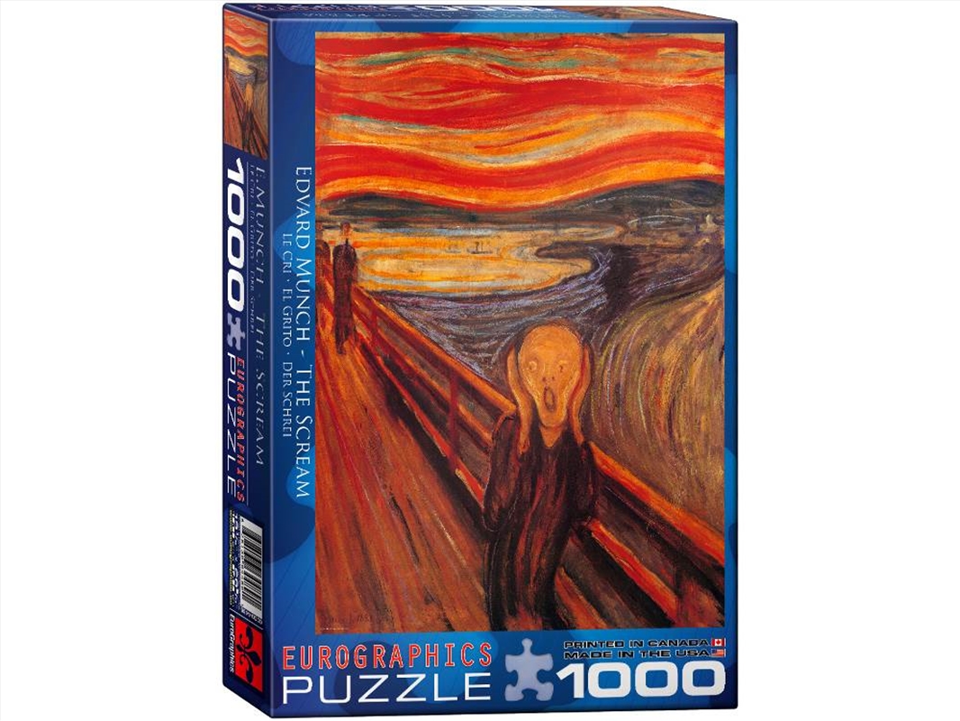 Munch, The Scream 1000 Piece/Product Detail/Jigsaw Puzzles