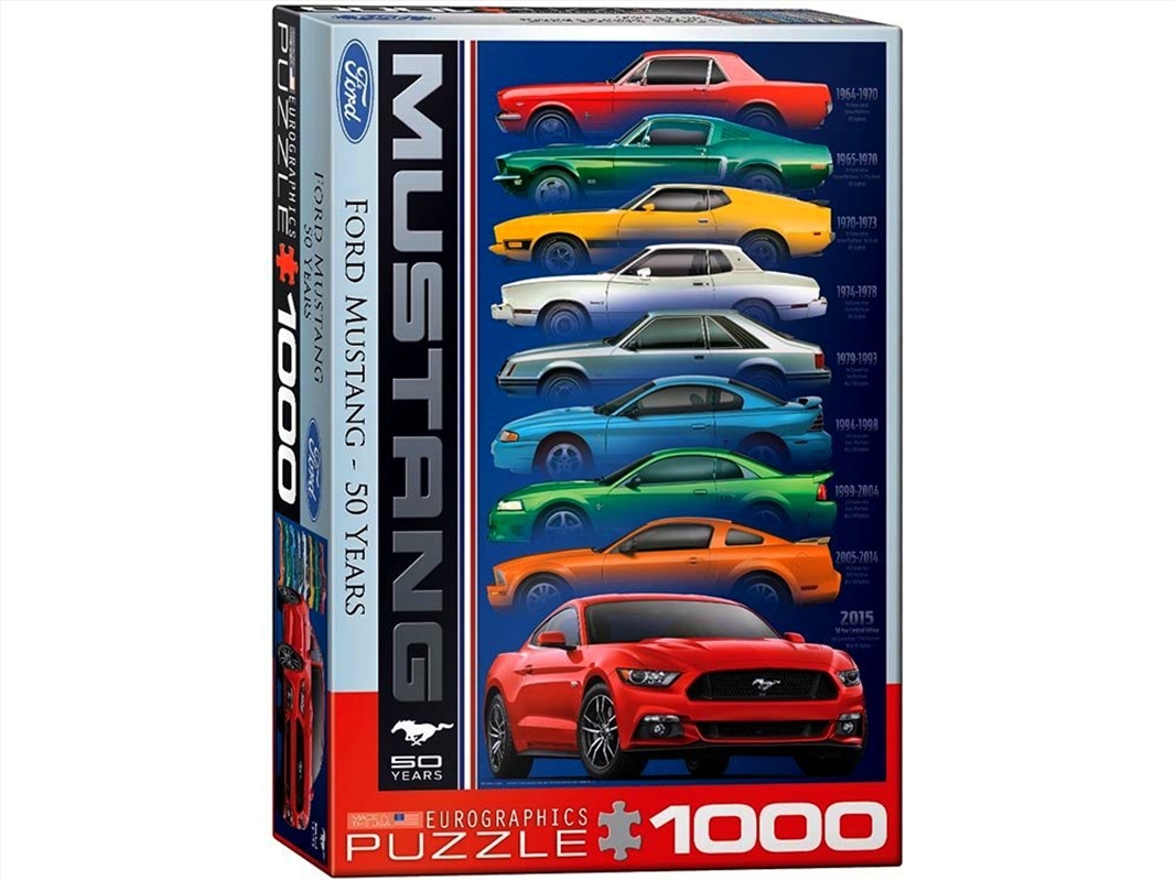 Mustang 50 Years 1000 Piece/Product Detail/Jigsaw Puzzles