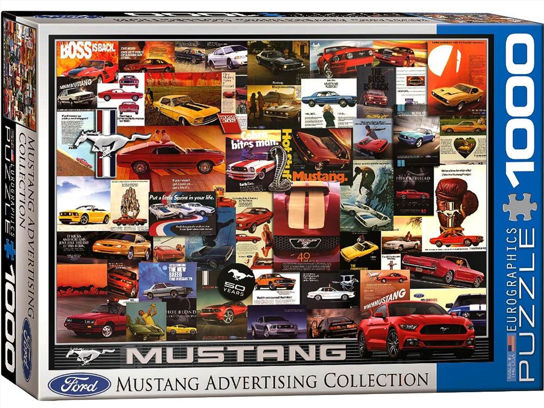 Mustang Advertising 1000 Piece/Product Detail/Jigsaw Puzzles