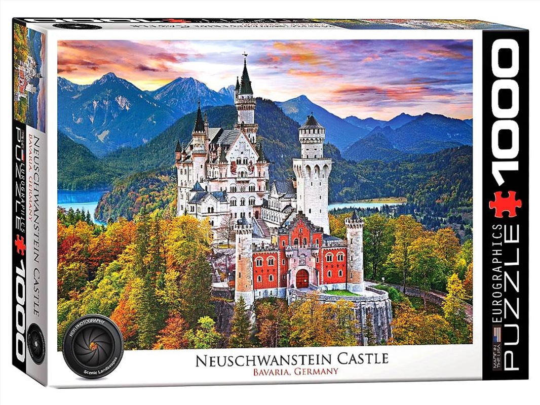 Neuschwanstein, Bavaria 1000 Piece/Product Detail/Jigsaw Puzzles