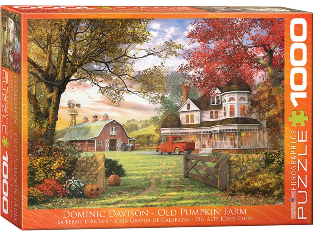 Old Pumpkin Farm 1000 Piece/Product Detail/Jigsaw Puzzles