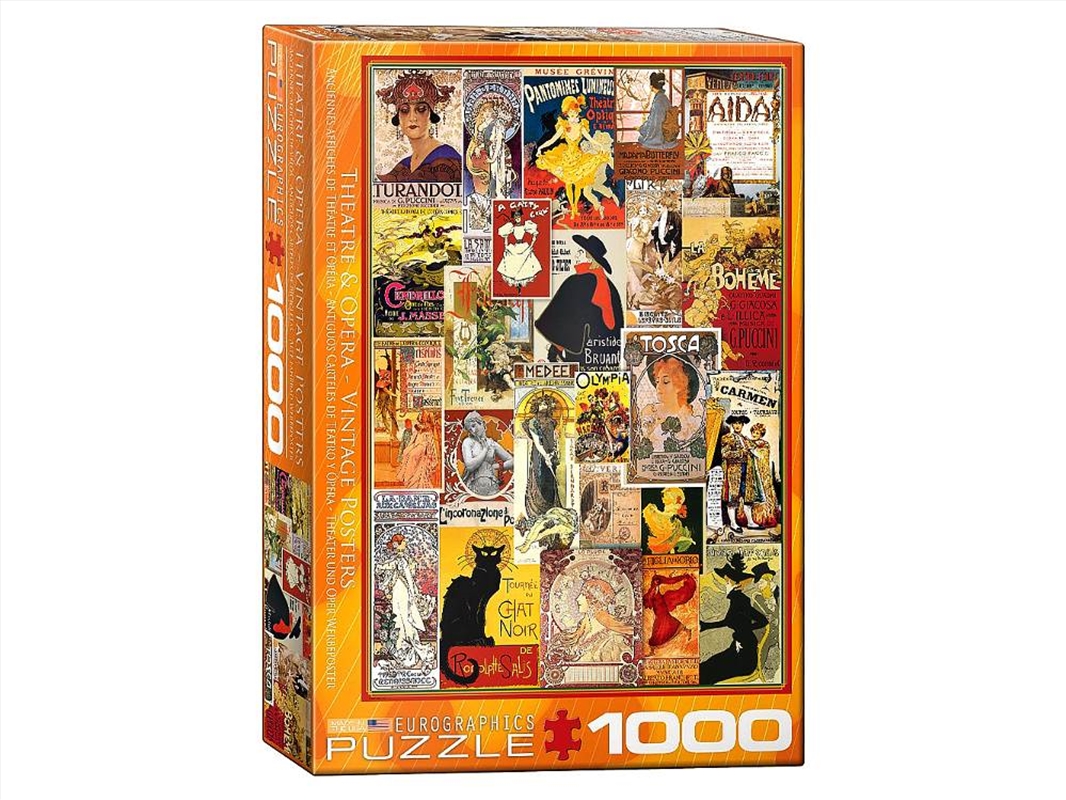 Opera & Theatre Vintage 1000 Piece/Product Detail/Jigsaw Puzzles