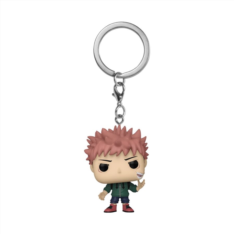 Jujutsu Kaisen - Itadori (Sakuna mouth) US Exclusive Pop! Keychain [RS]/Product Detail/Pop Vinyl Keychains