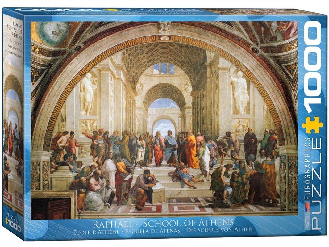 Raphael, School Of Athens 1000 Piece/Product Detail/Jigsaw Puzzles