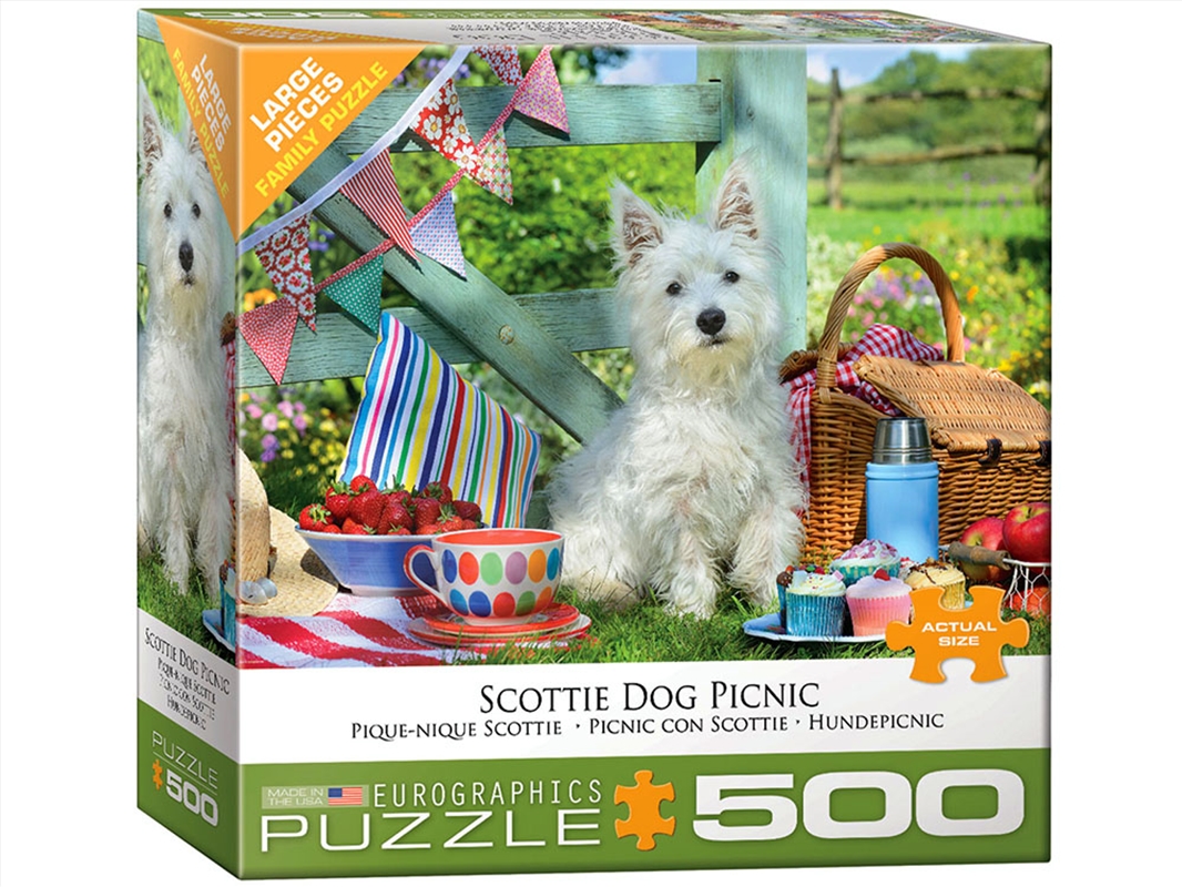 Scottie Dog Picnic 500 Piece Xl/Product Detail/Jigsaw Puzzles