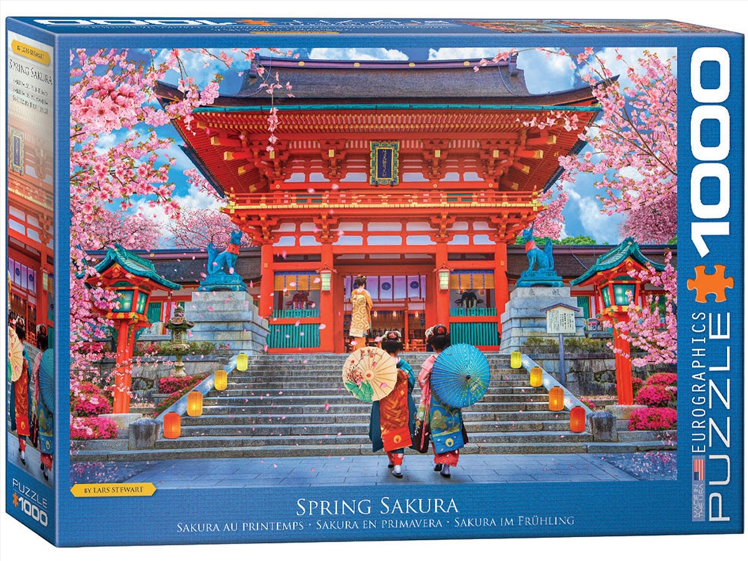 Spring Sakura 1000 Piece/Product Detail/Jigsaw Puzzles