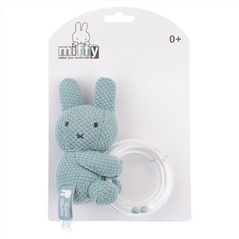 Miffy Green Knit Ring Rattle/Product Detail/Toys