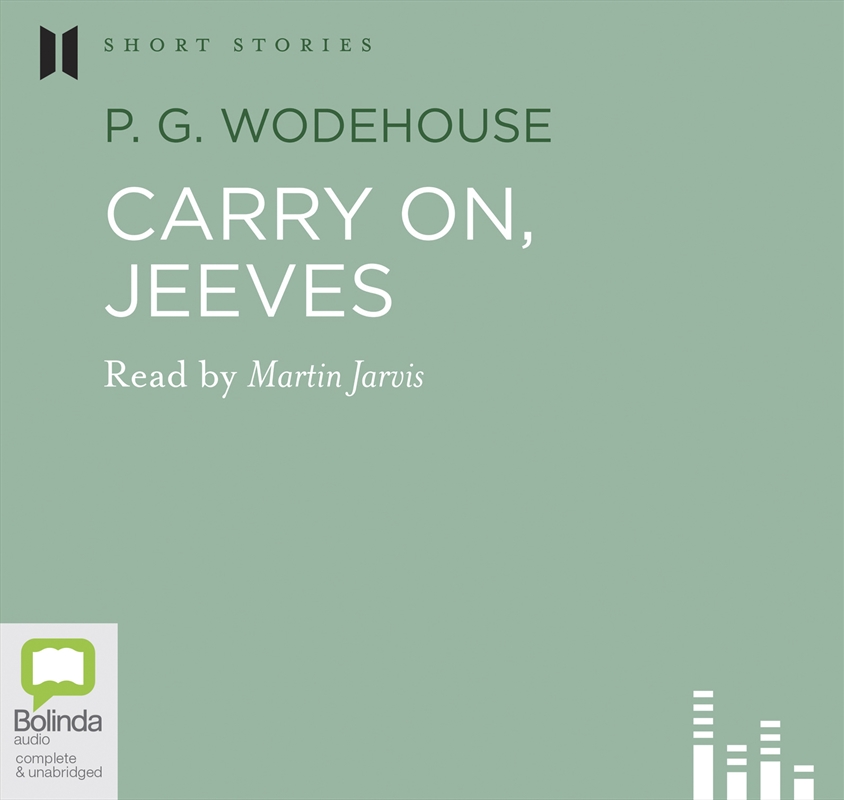 Carry On, Jeeves/Product Detail/General Fiction Books