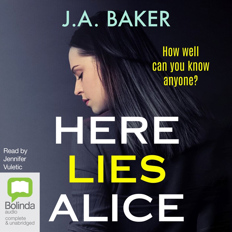 Here Lies Alice/Product Detail/Thrillers & Horror Books