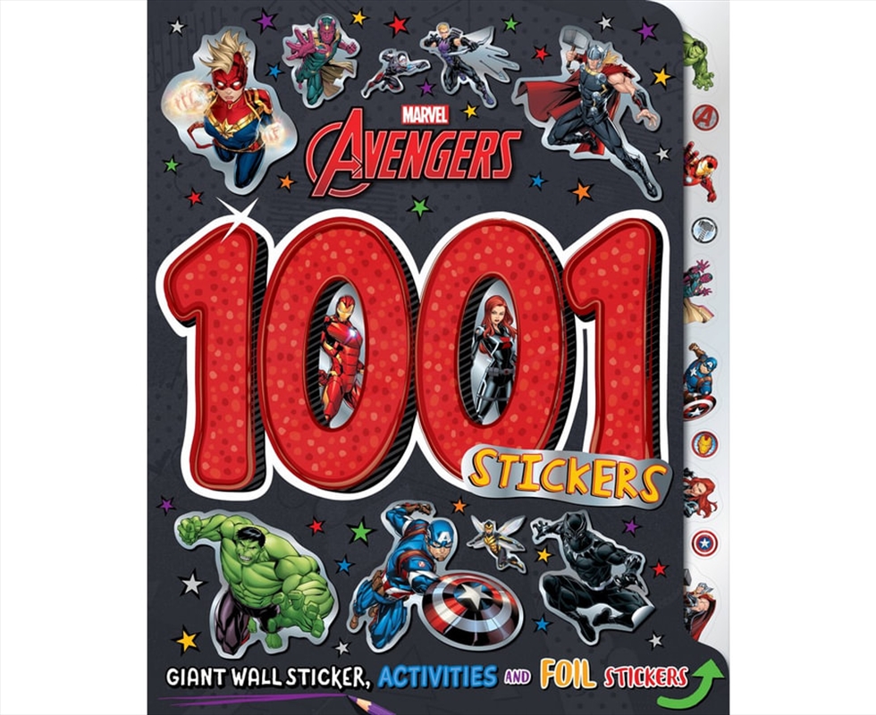 Avengers: 1001 Stickers (Marvel)/Product Detail/Kids Activity Books