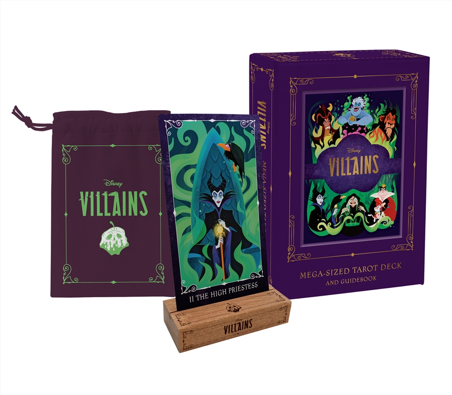 Mega-Sized Tarot: Disney Villains Tarot Deck and Guidebook/Product Detail/Self Help & Personal Development