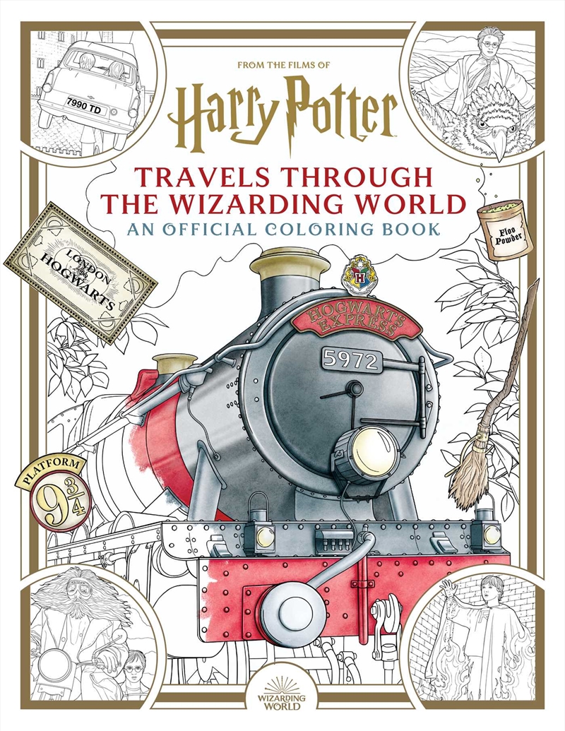 Harry Potter: Travels Through the Wizarding World: An Offici/Product Detail/Adults Colouring