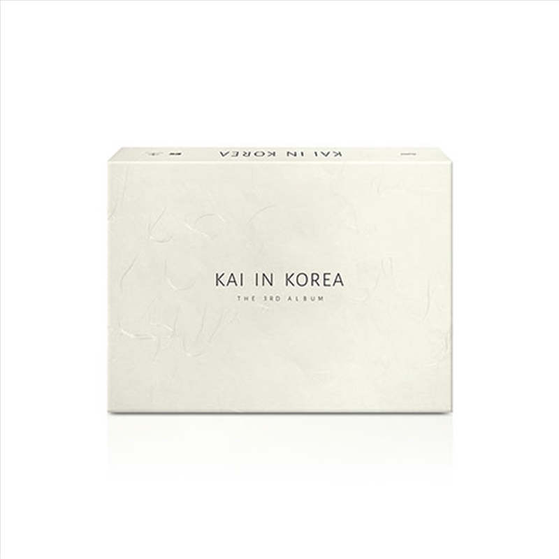 Vol 3: Kai In Korea/Product Detail/World