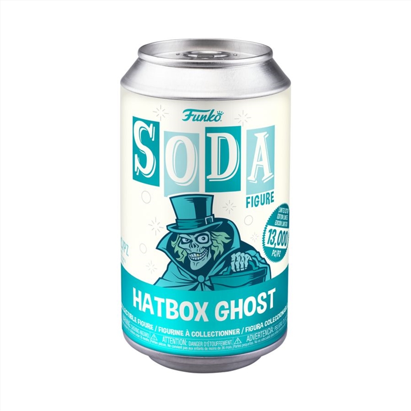 Haunted Mansion - Hatbox Ghost Vinyl Soda [RS]/Product Detail/Vinyl Soda