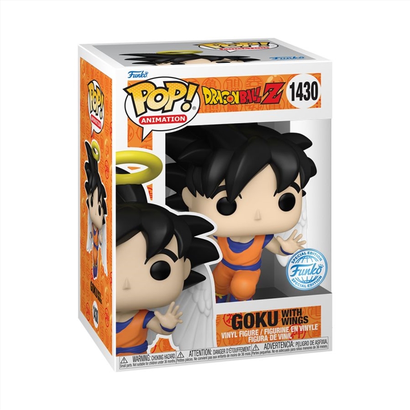 Dragonball Z - Goku with Wings US Exclusive Pop! Vinyl [RS]/Product Detail/Standard Pop Vinyl