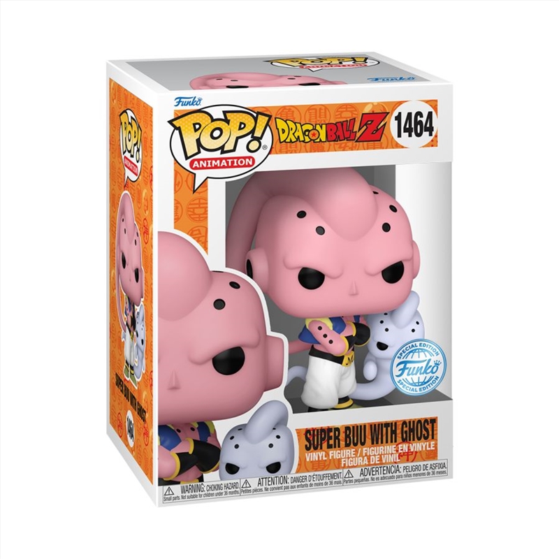 Dragonball Z - Super Buu with Ghost US Exclusive Pop! Vinyl [RS]/Product Detail/Standard Pop Vinyl