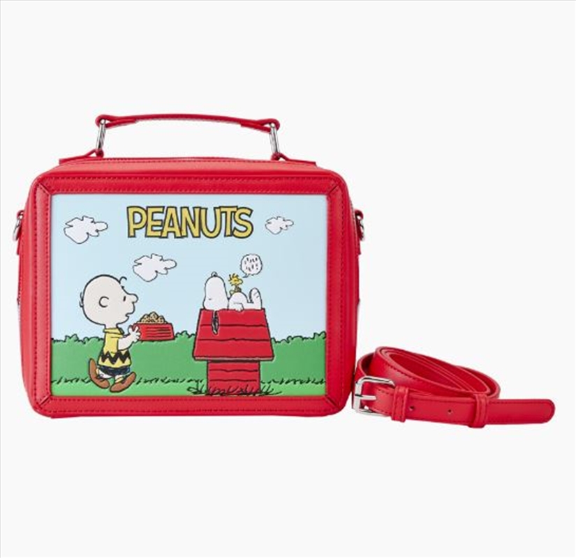 Loungefly Peanuts - Charlie Brown Lunchbox Crossbody/Product Detail/Bags