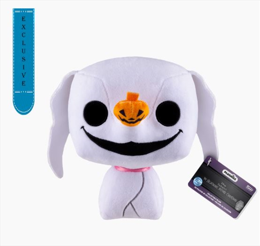 The Nightmare Before Christmas - Zero 30th Anniversary US Exclusive Glow 7" Plush [RS]/Product Detail/Plush Toys