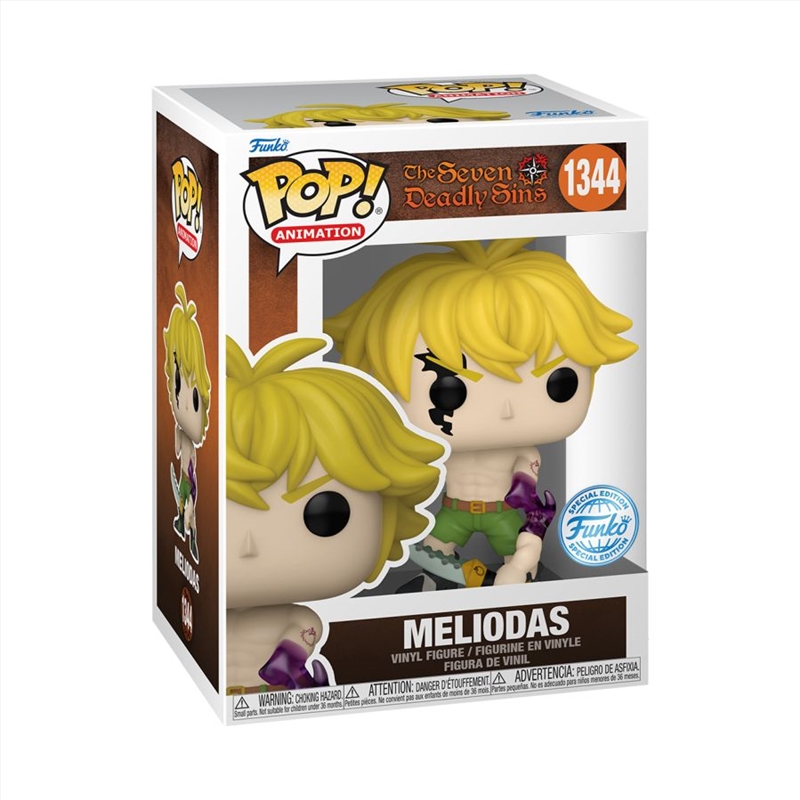 Seven Deadly Sins - Meliodas (Demon Mode) Pop! Vinyl [RS]/Product Detail/TV