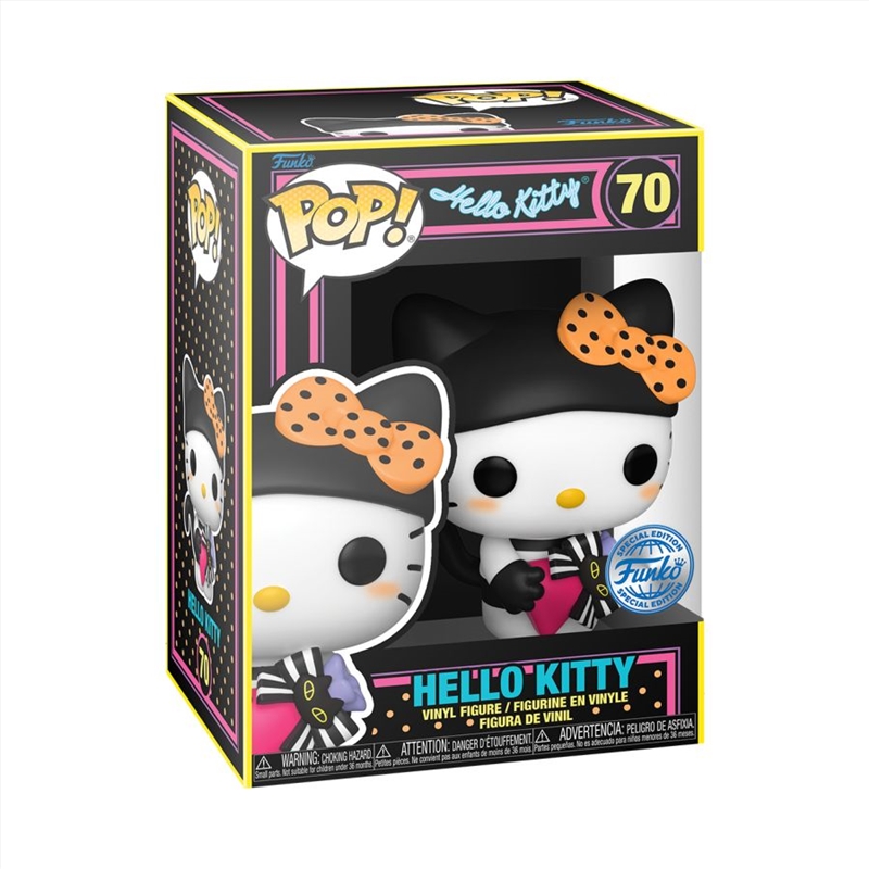 Hello Kitty - Hello Kitty US Exclusive Blacklight Pop! Vinyl [RS]/Product Detail/Standard Pop Vinyl