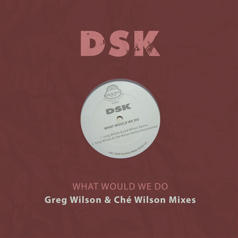 What Would We Do - Greg Wilson/Product Detail/Dance