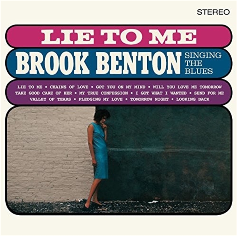 Lie To Me: Brook Benton Singing The Blues + 2 Bonus Tracks/Product Detail/Jazz