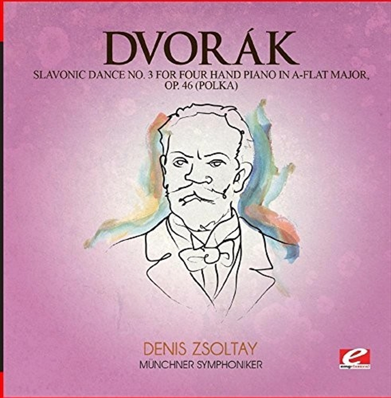 Slavonic Dance 3 Four Hand Piano A-Flat Maj 46/Product Detail/Classical