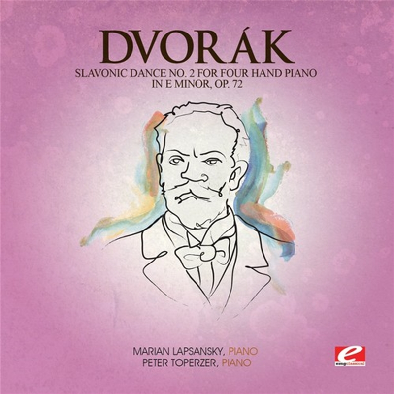 Slavonic Dance 2 Four Hand Piano E Min 72/Product Detail/Classical