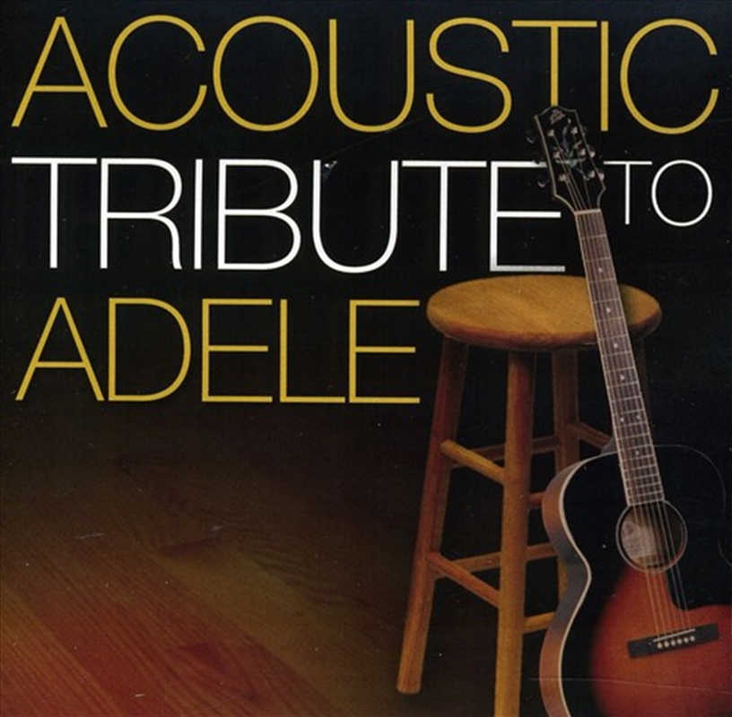 Acoustic Tribute To Adele/Product Detail/Rock