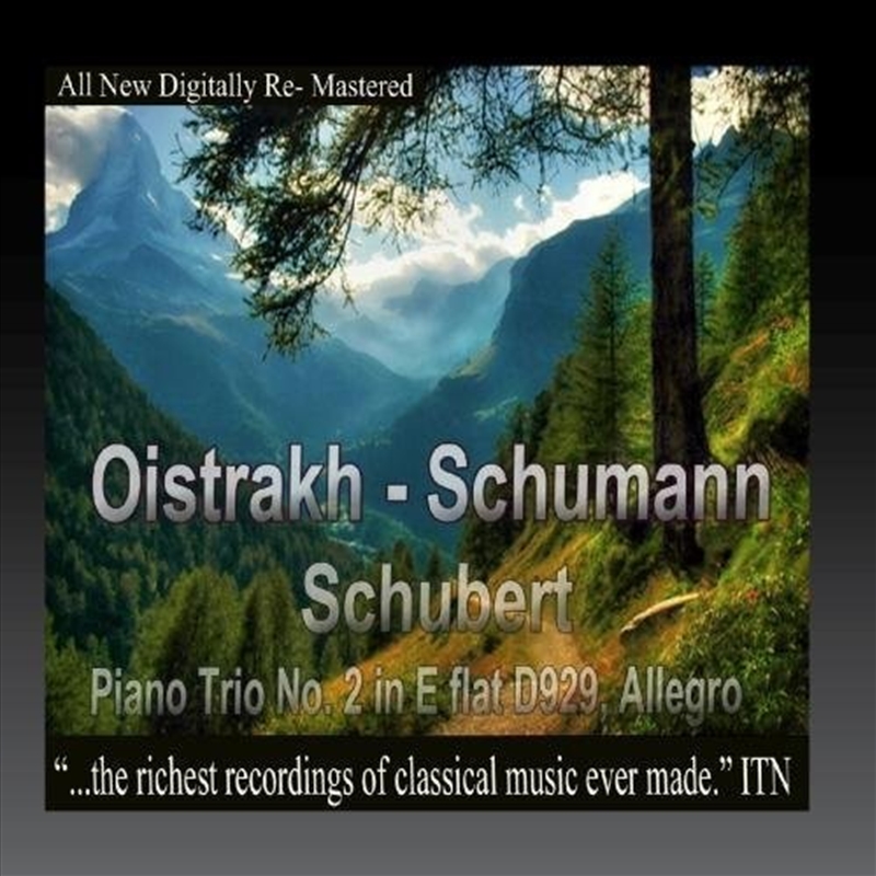 Oistrakh - Schumann, Schubert, Piano Trio No. 2 In/Product Detail/Classical