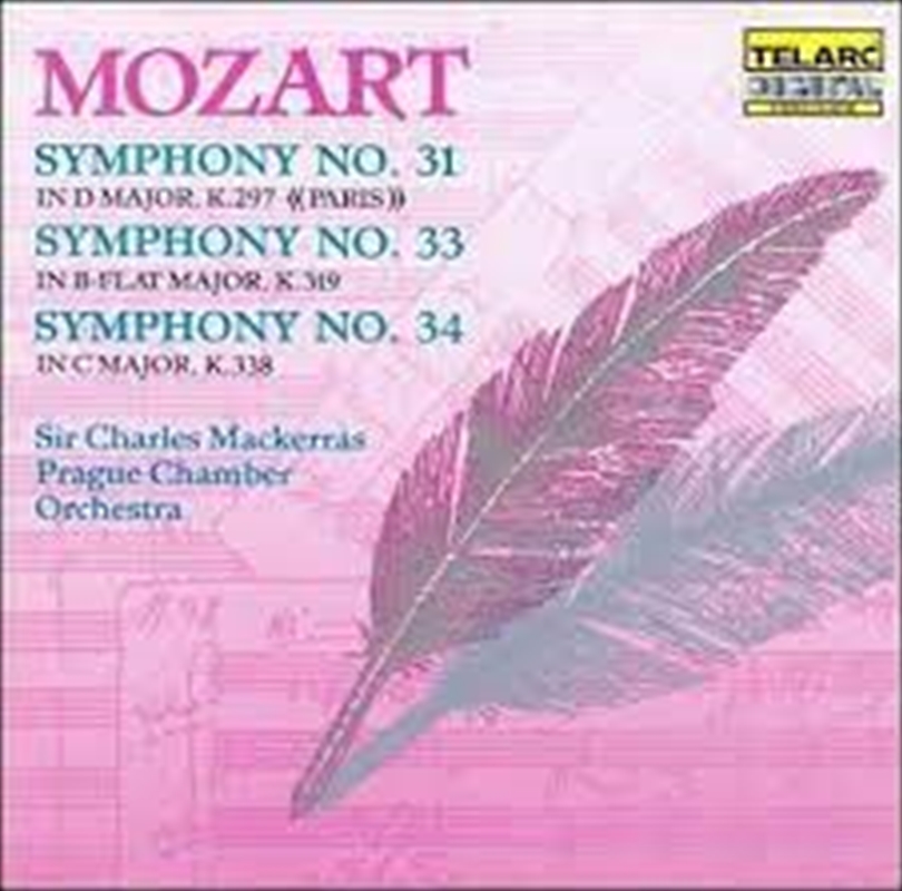 Symphonies No31 No33 And No34/Product Detail/Classical