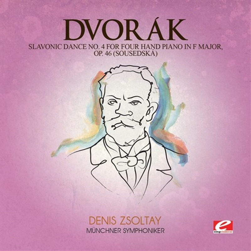 Slavonic Dance 4 Four Hand Piano F Maj 46/Product Detail/Classical