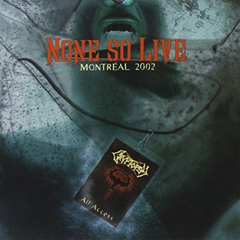 None So Live-Montreal 2002/Product Detail/Metal