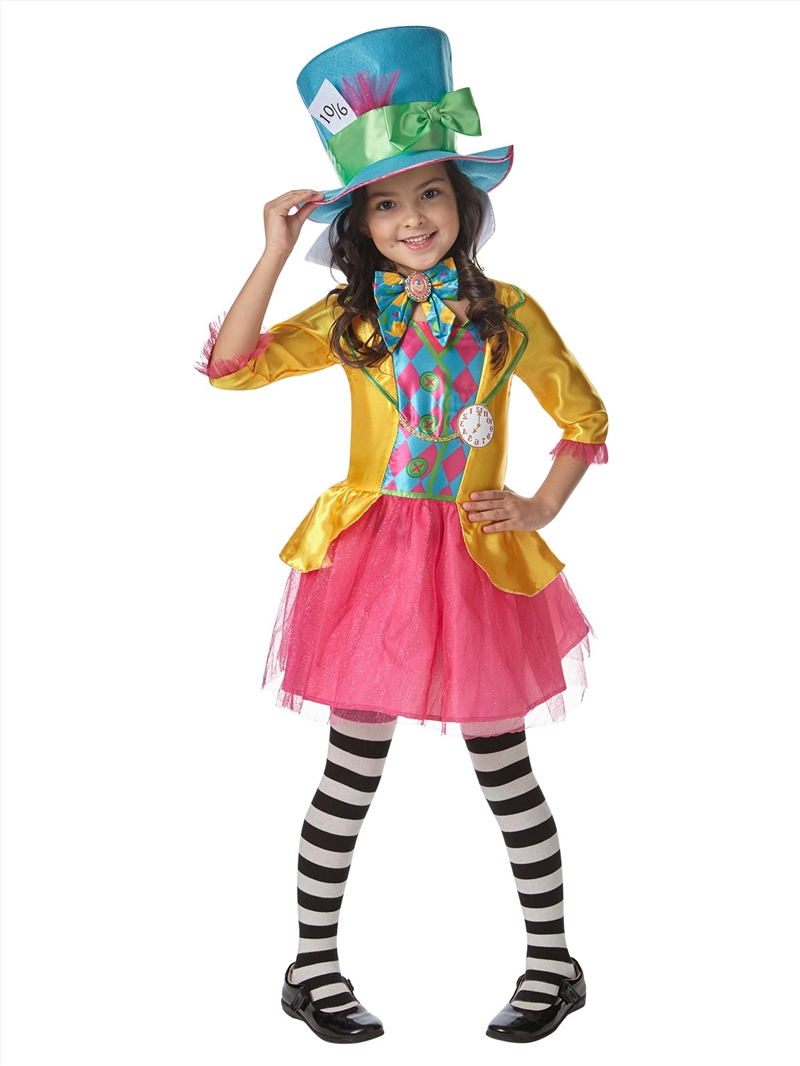 Mad Hatter Girls Deluxe Costume - Size 3-5/Product Detail/Costumes