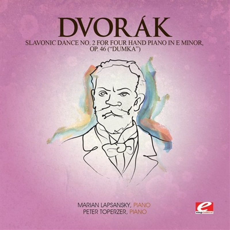 Slavonic Dance 2 Four Hand Piano E Min 46 (Dumka)/Product Detail/Classical