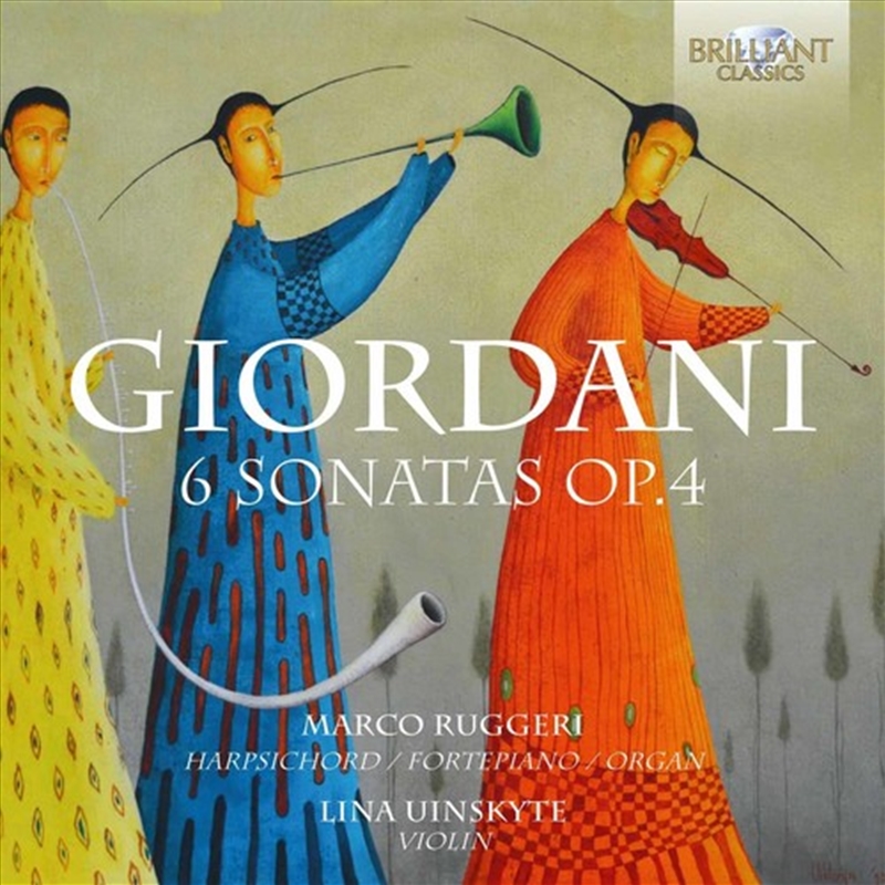 Tommaso Giordani: 6 Sonatas/Product Detail/Classical