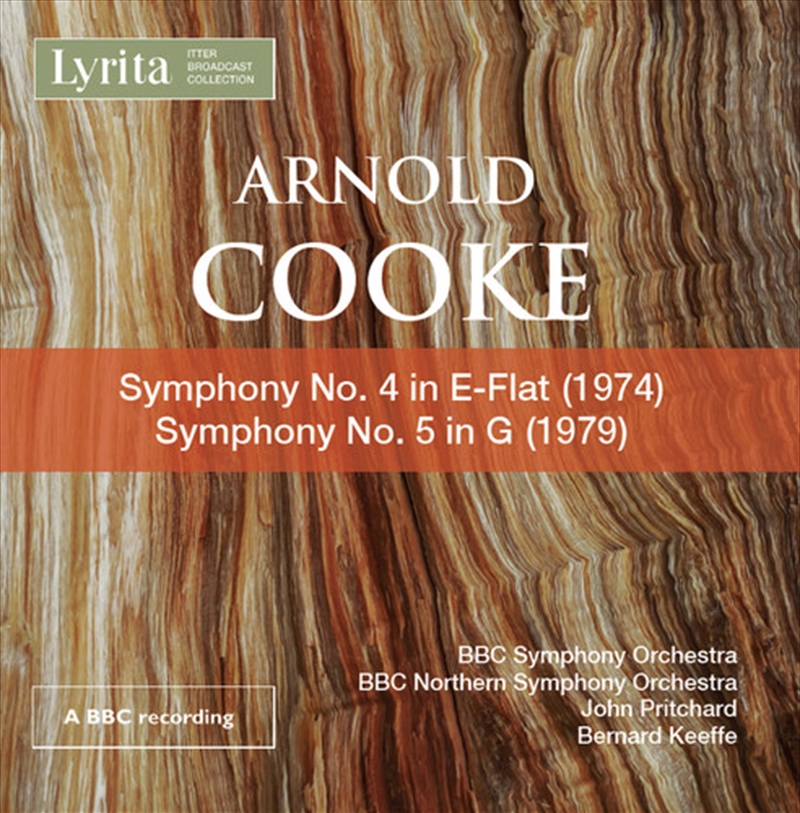 Cooke: Symphonies Nos. 4 & 5/Product Detail/Classical