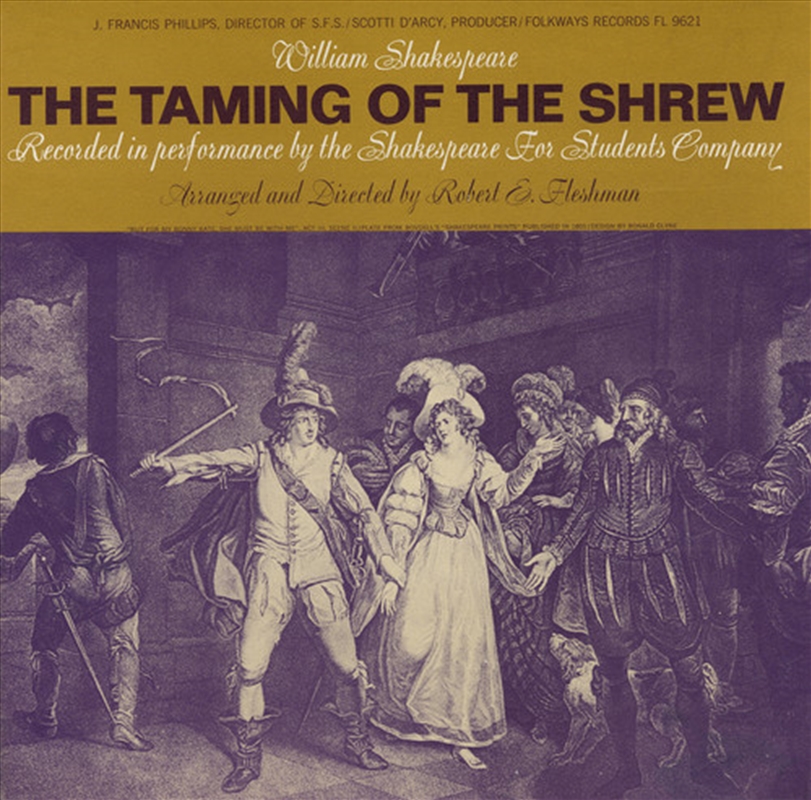 The Taming Of The Shrew: William Shakespeare/Product Detail/Specialist