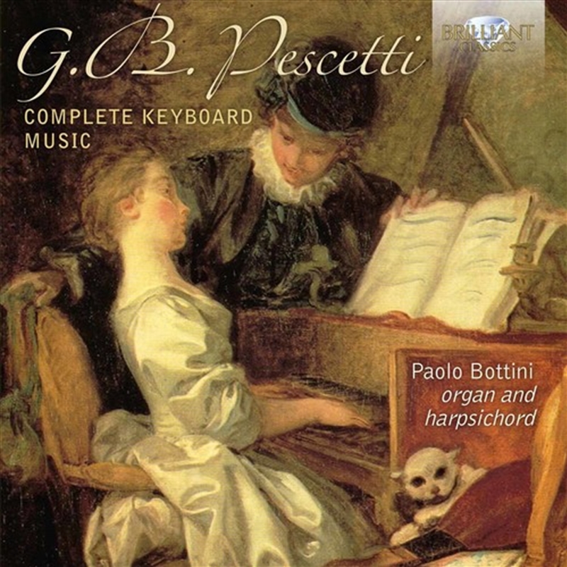 Giovanni Battista Pescetti: Complete Keyboard/Product Detail/Classical