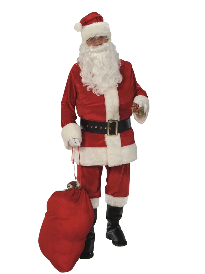 Santa Suit - Velvet Size Std/Product Detail/Costumes