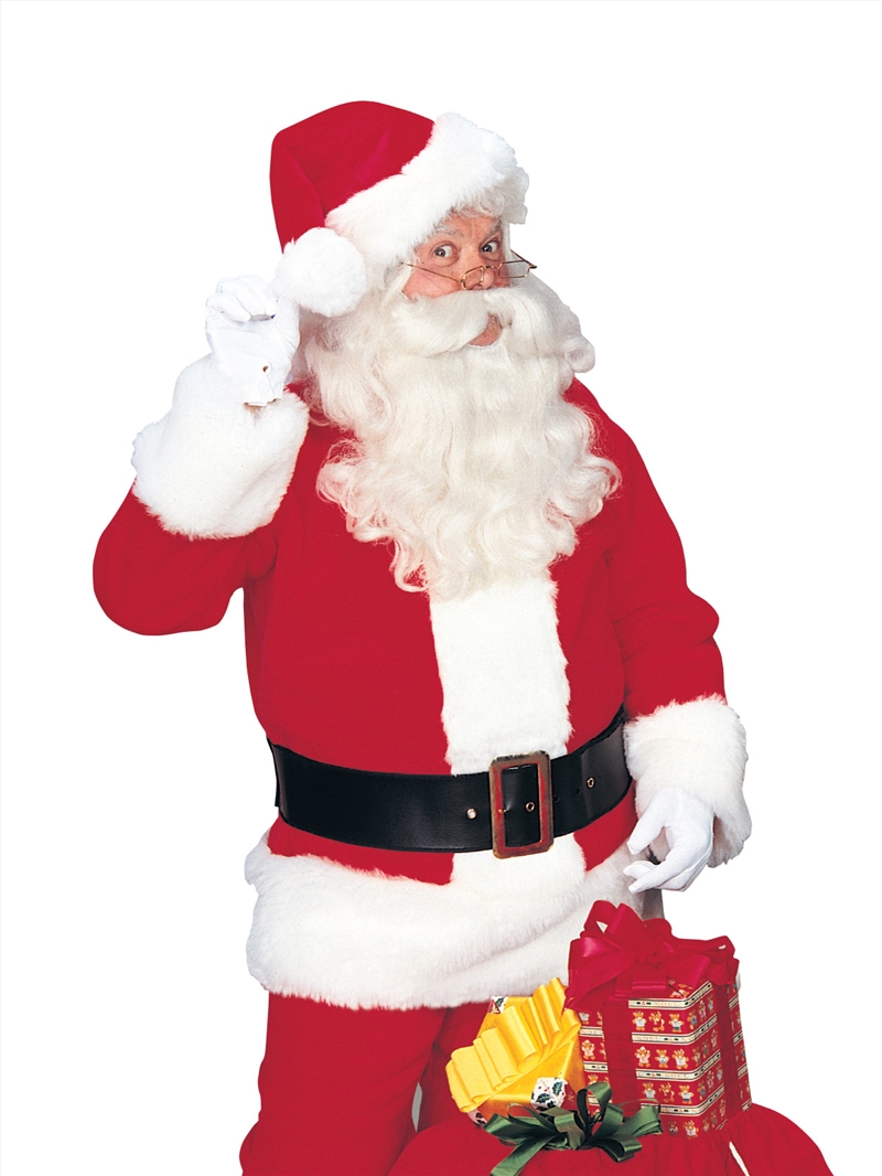 Santa Suit - Regency Plush Costume - Size Std/Product Detail/Costumes