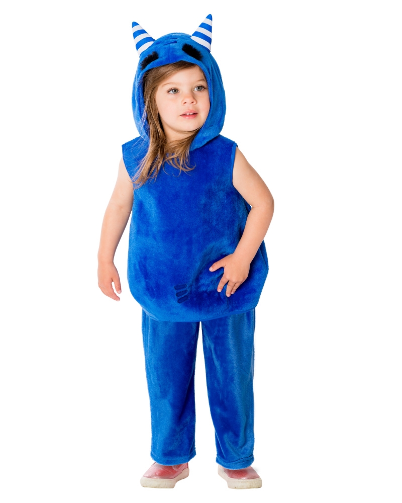 Pogo (Blue) Oddbods Costume - Size M (5-6 Yrs)/Product Detail/Costumes